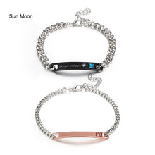 Load image into Gallery viewer, 1PC/1Pair Trendy Lovely Couple Bracelets Men&amp;Women Her King His Queen Romantic Crystal Crown Fashion Accessories Hand Jewelry