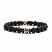 Load image into Gallery viewer, Fashion Lava Stone Bracelet Men Natural Moonstone Bead Chakra Bracelet Male Charm Diffuser Bracelets Heren Armband Jewelry Gift